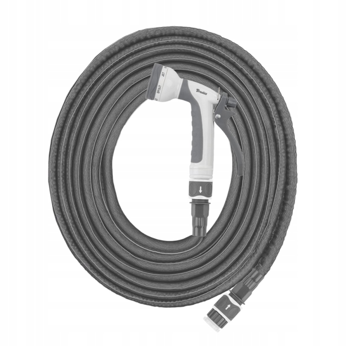 TWIST SLANG Tuinslang 9-18m met mondstuk met 7 functies - Bradas
