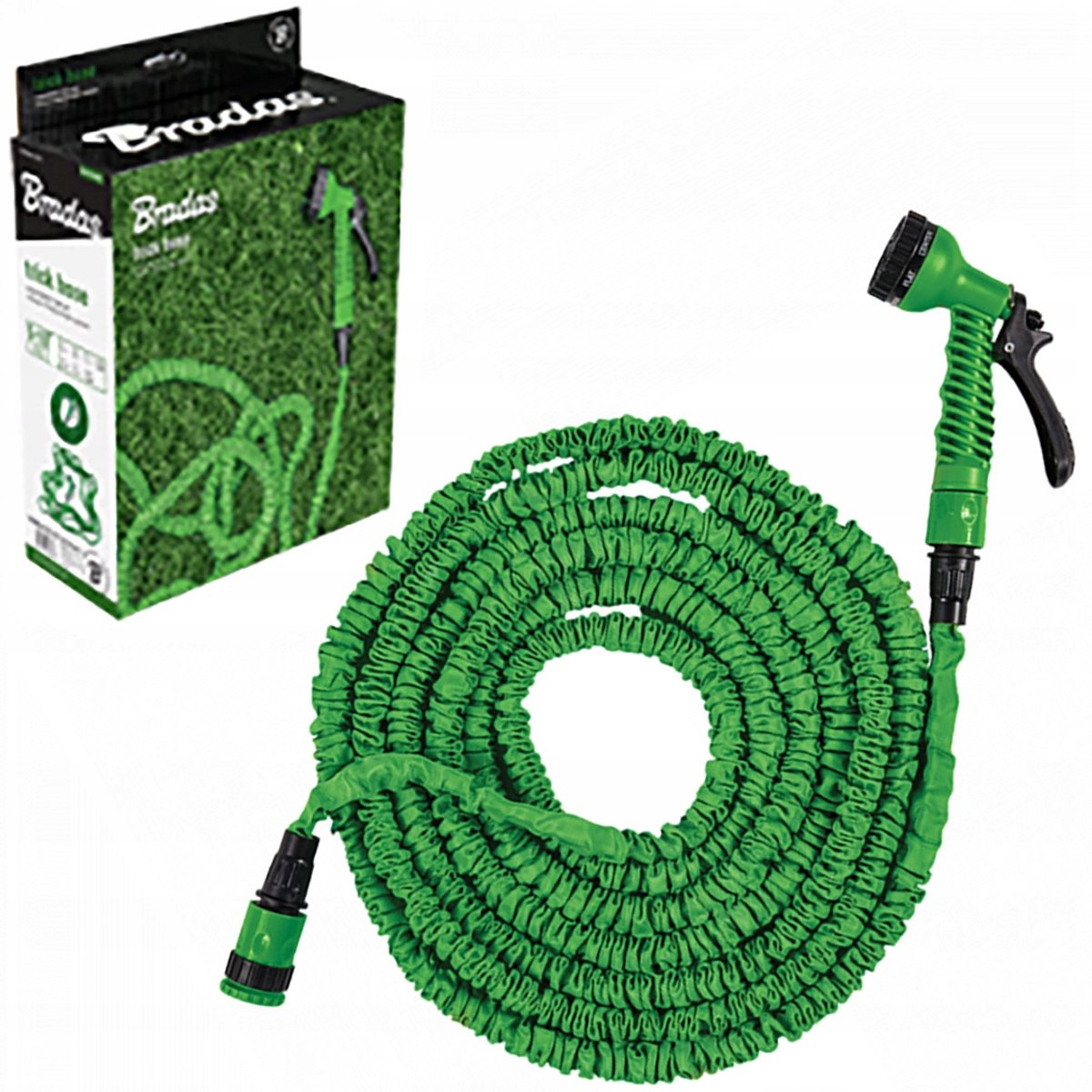 Bradas Trick Hose: Flexibele Tuinslang 10-30m met Accessoires