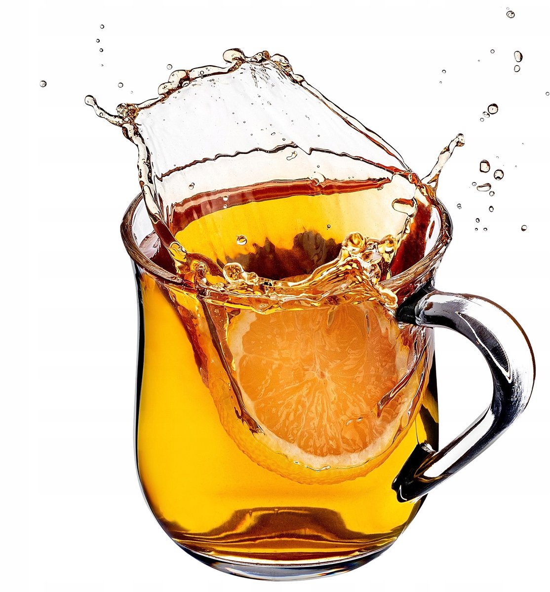 Glazen Mok met Oor 320ml - Voor Koffie, Thee & Drankjes