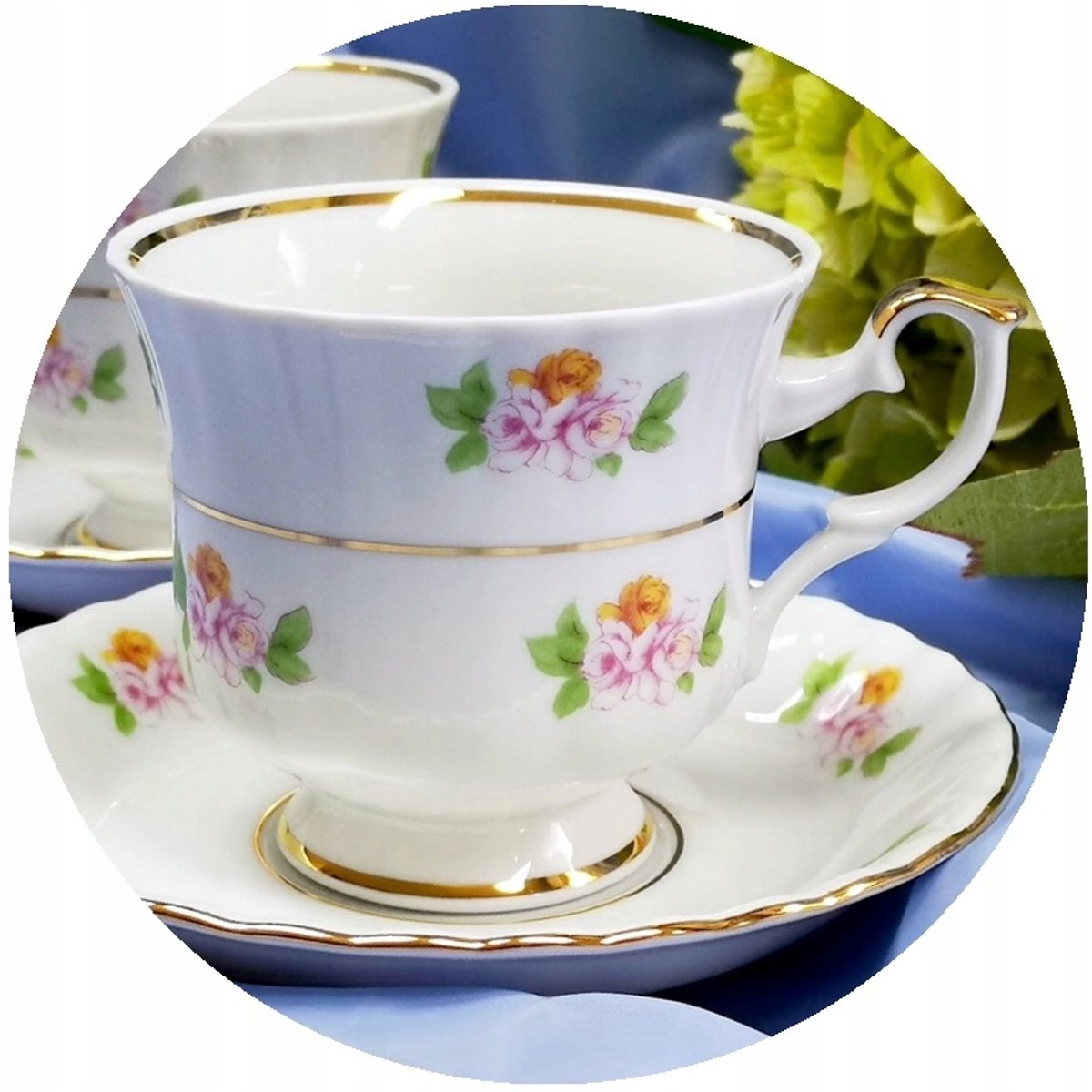 Iwona Koffieserveert 6 personen, 12-delig, Wit Porselein