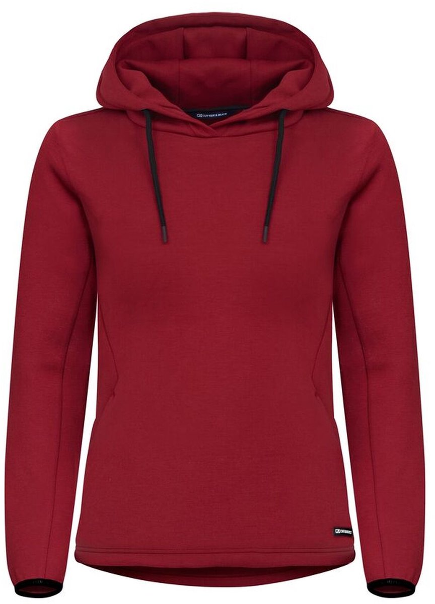 Cutter & Buck Pemberton Hood Dames 358431 - Biker Rood - S
