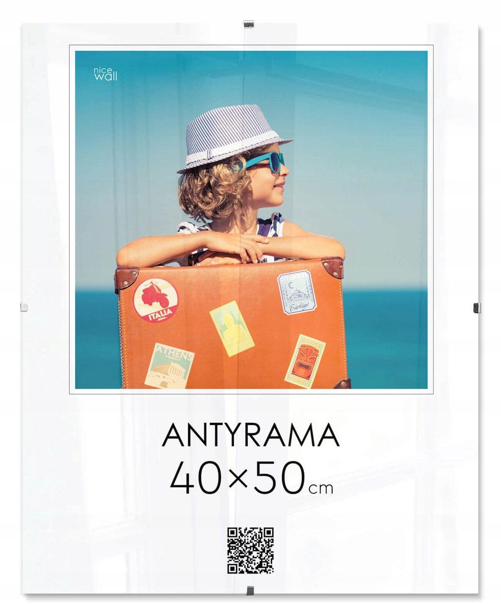 Antyrama 40x50 cm - Lichtgewicht en Veilig met Plexiglas