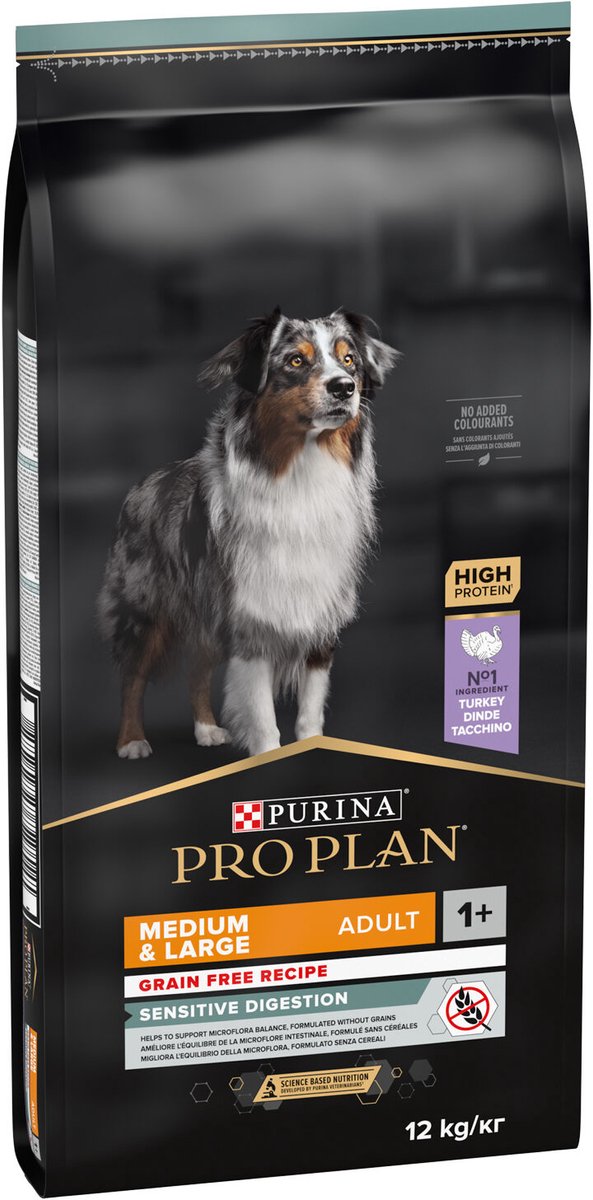 Purina Pro Plan Dog - Medium & Large Adult - Sensitive Digestion - 2 x 12 kg
