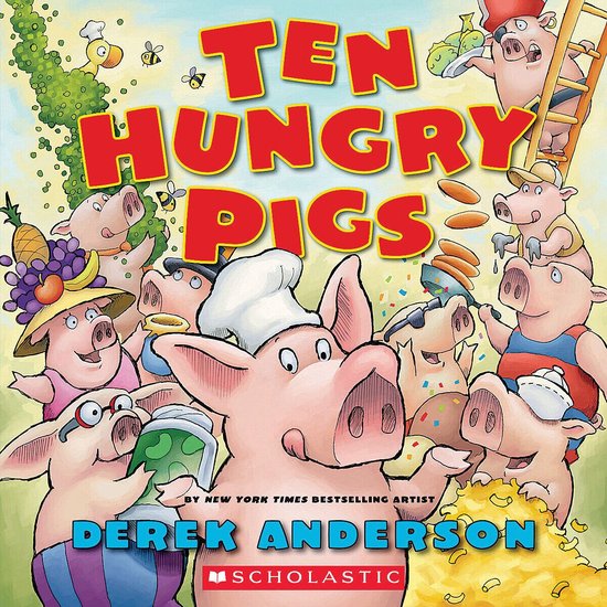 Ten Hungry Pigs - cover