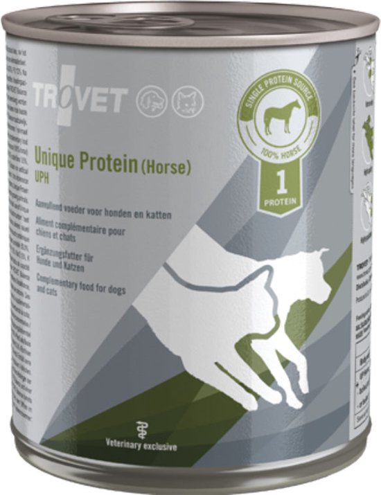 Trovet UPH Unique Protein Horse 6 x 400 gram blikjes