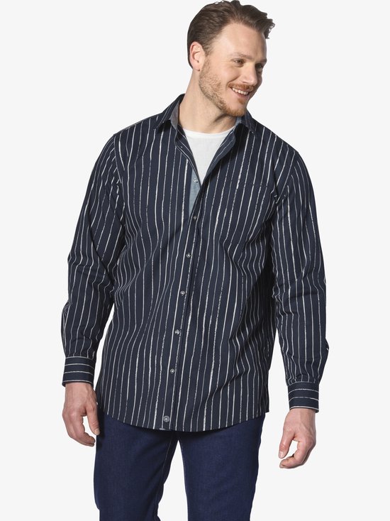 Jan Vanderstorm Overhemd 'Meino' | 4XL | male overhe