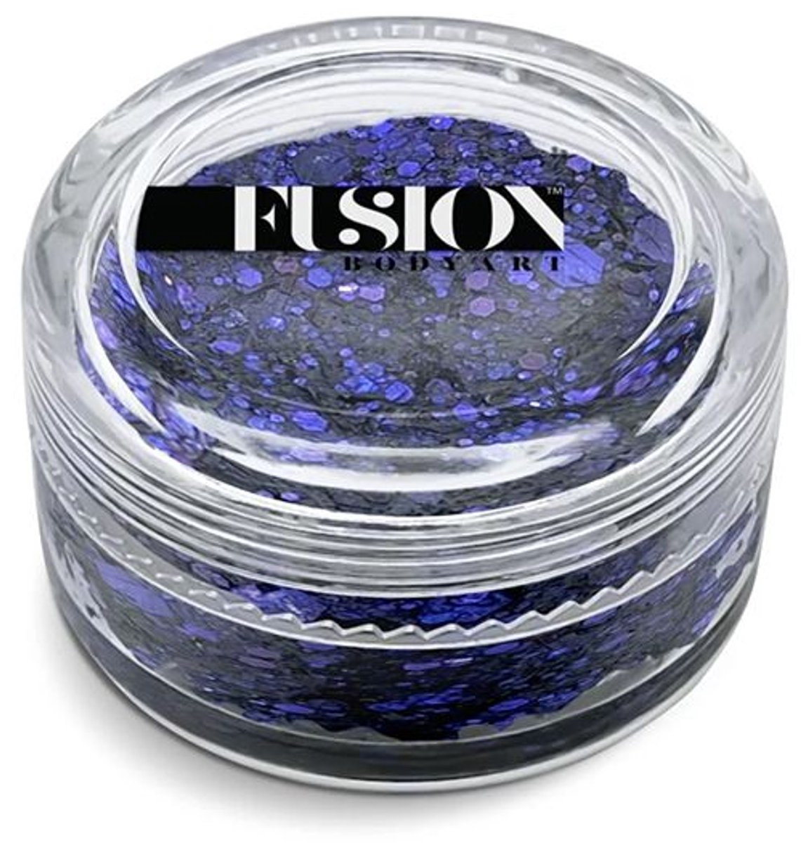 Fusion Bodyart Glittercreme Purple Nights