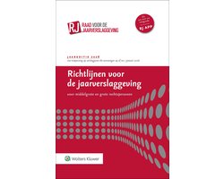 Richtlijnen voor de jaarverslaggeving 2026