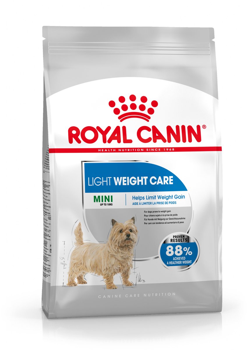 8kg Light Weight Care Mini Royal Canin Care Nutrition Hondenvoer