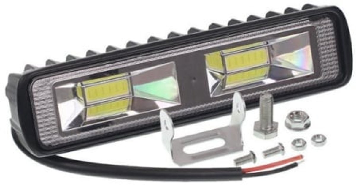 led werk lamp 2x cob led - werklamp - led werklamp - werklicht - bouwlamp - ledlamp