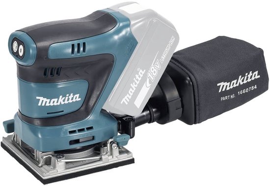 Makita DBO484Z Accu Handpalm Vlakschuurmachine 18V Basic Body