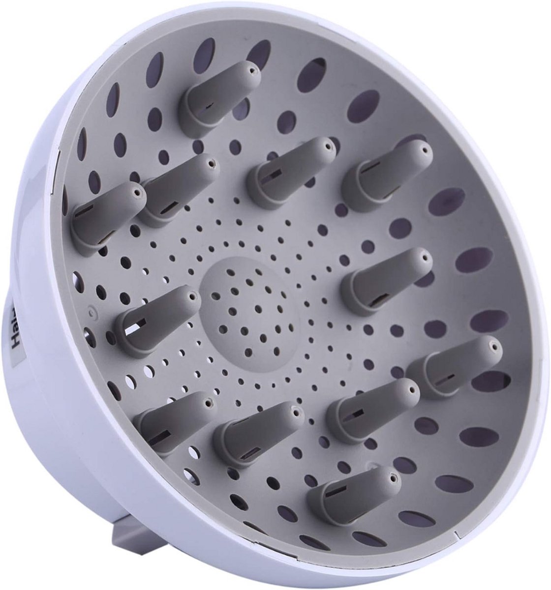 DailySupplies® Diffuser Opzetstuk - Krulborstel voor Fohn Universeel - Multistyler - Wit