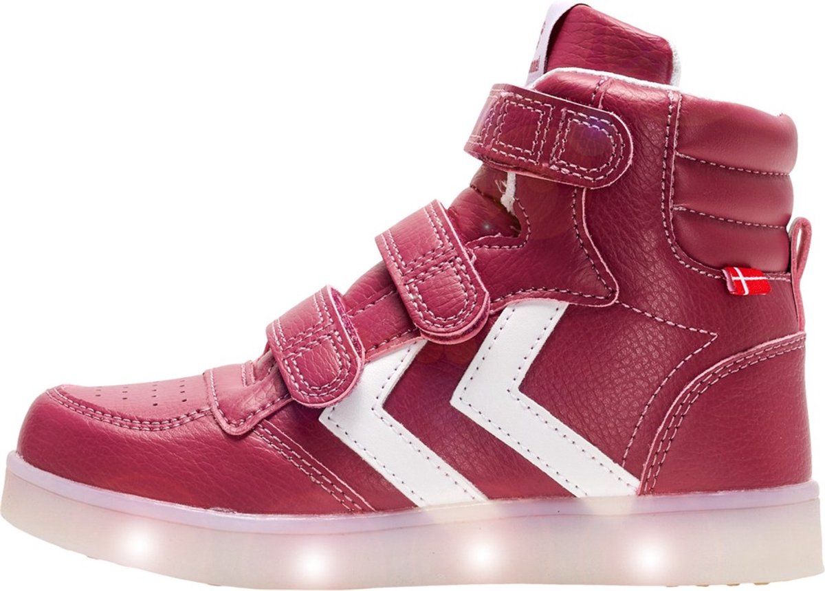Hummel Kinder Sneakers hoch Stadil Flash Rosa