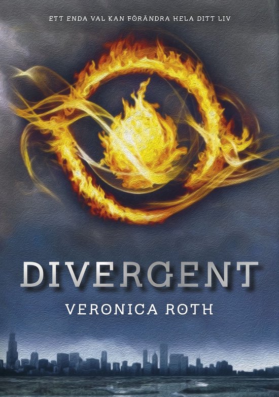 Divergent-trilogin 1 - Divergent - cover