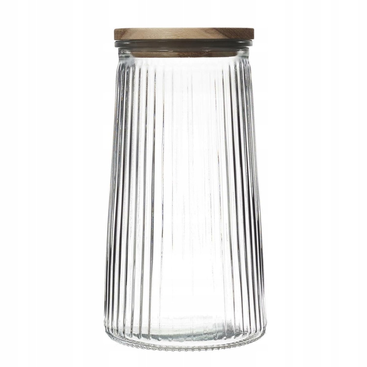 Acacia Bewaarpot Glas 1,3L - Stijlvol en Functioneel