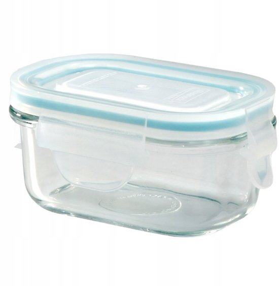 Vershouddozen. 4-delige verzegelde voedselcontainer. Sala/fruit/broodtrommel kan in de
