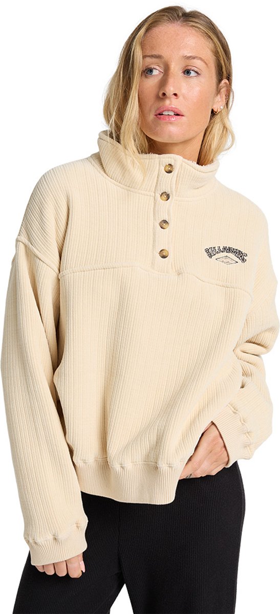 Billabong All Mine Fleece Jas L Vrouw Wit