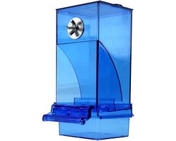 Automatische vogelvoederbak voor kooi - Automatische Vogelfeeder, Ongeorganiseerde Papagaai Voederbak voor Kooi, Transparant Acryls, Kleine en Medium Vogels