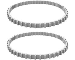 2-delige 9985006-R2 Tijdsporen - Geschikt voor Maytronics Dolphin Wandreinigers
