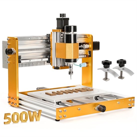 CNC Freesmachine – CNC Graveermachine – CNC Router – CNC Machine – 3018 Pro Ultra – 500W Spindelmotor – Aluminium Frame