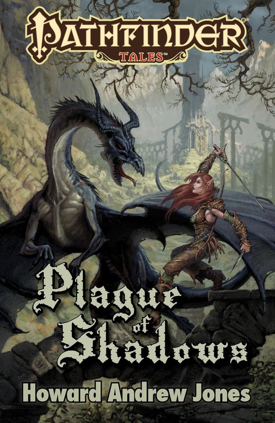 Pathfinder Fiction - Pathfinder Tales: Plague of Shadows - cover