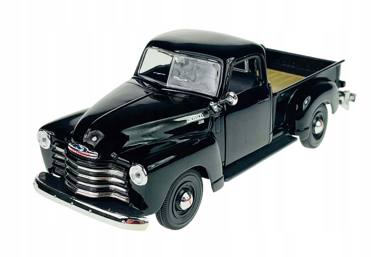 Maisto 1950 Chevrolet 3100 pick-up zwart metaal 1:25 model auto