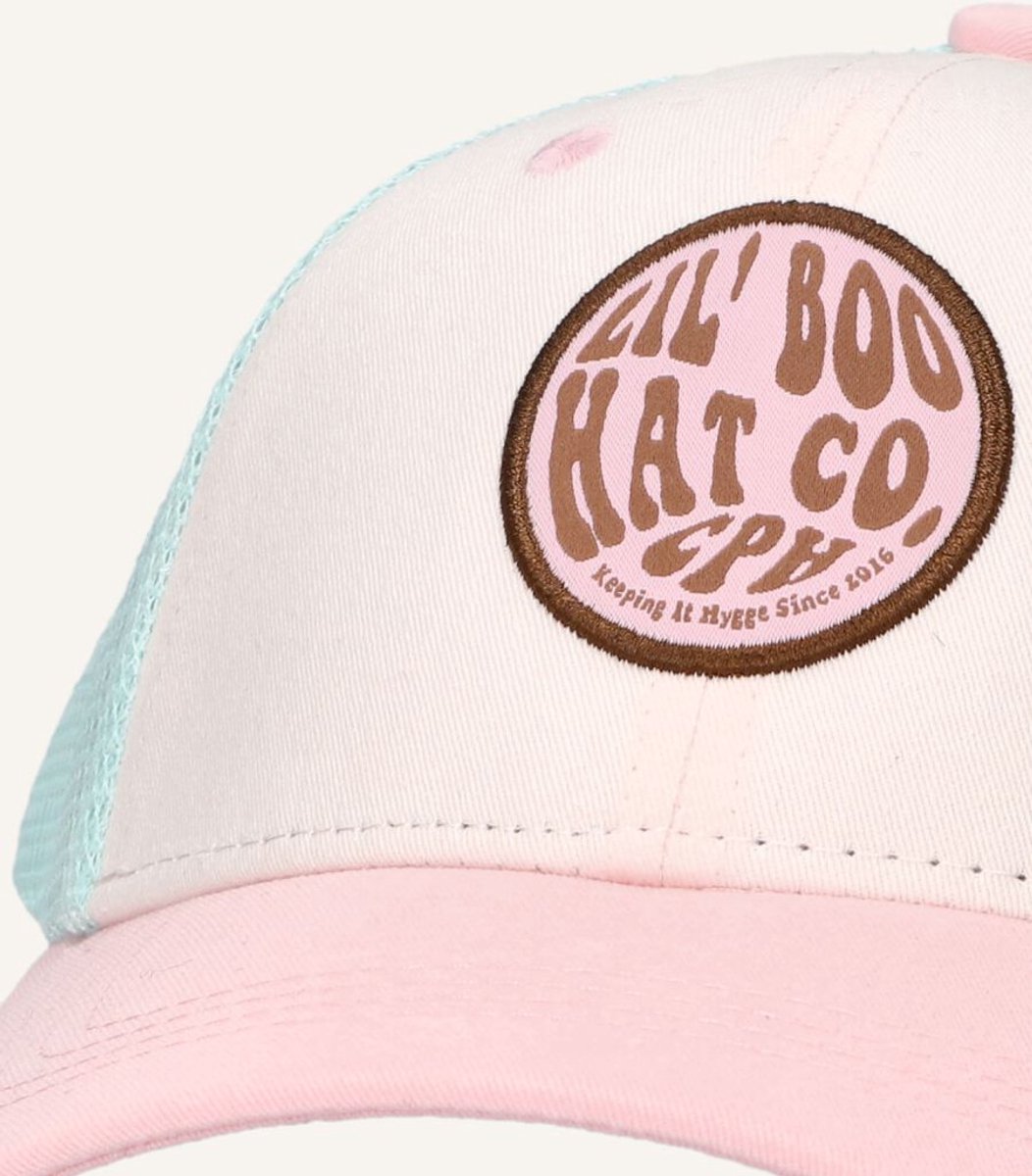 LIL'BOO Trucker Cap G Petten Meisjes - Roze - Maat 3/7Y - L