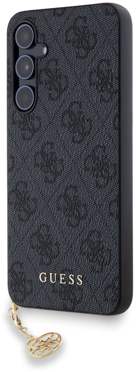 Guess 4G Charms Back Case - Geschikt voor Samsung Galaxy A55 (A556) - Grijs