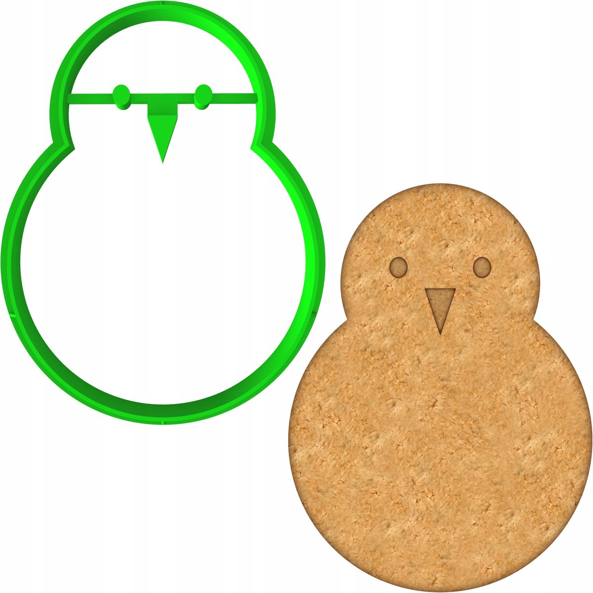 Paas Koekjesvorm Kipje - 8cm - Gebakken Koekjes in Koekjes