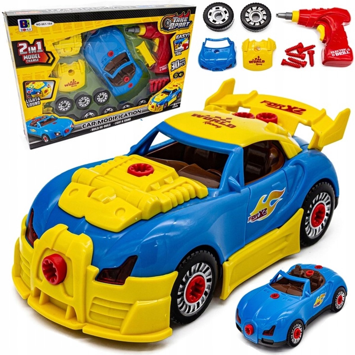 Bugatti Bouwsett Speed ​​Snelheden – De Speelgo