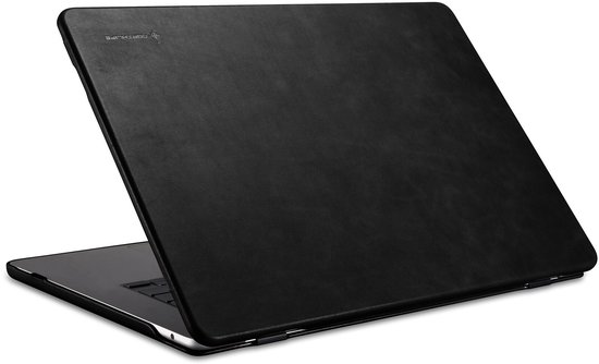 NorthLife Étui en cuir pour MacBook Pro 14 pouces (2021-2024) - Zwart