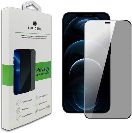 Privacy Screenprotector - Geschikt voor Apple iPhone 12 / 12 Pro