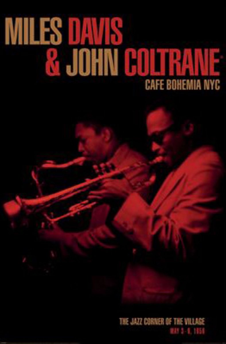 Pyramid Poster Miles Davis and John Coltrane - Cafe Bohemia 61x91,5cm Divers
