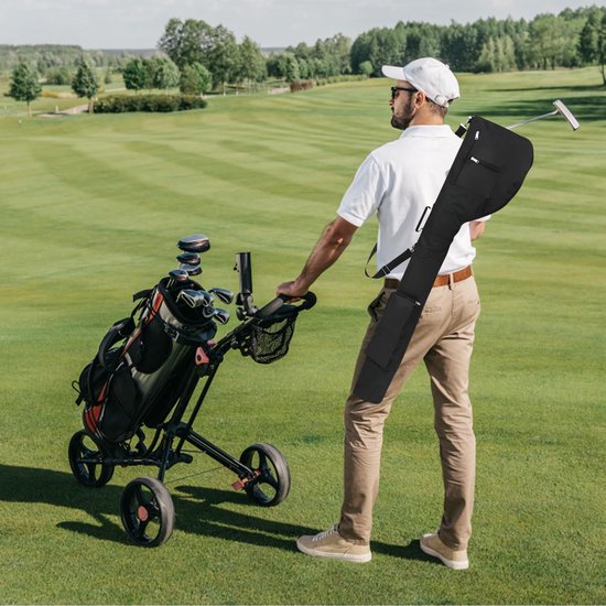 Ibenzoa® Compacte en opvouwbare golftas met ruime capaciteit en waterdichte bescherming — afbeelding 3