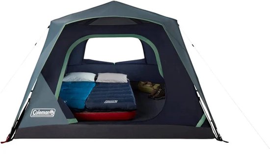 Coleman Skylodge 4 tent, 4 persoons kampeertent 229x229x165cm, kleur grijs blauw 10.5KG van Coleman — afbeelding 3