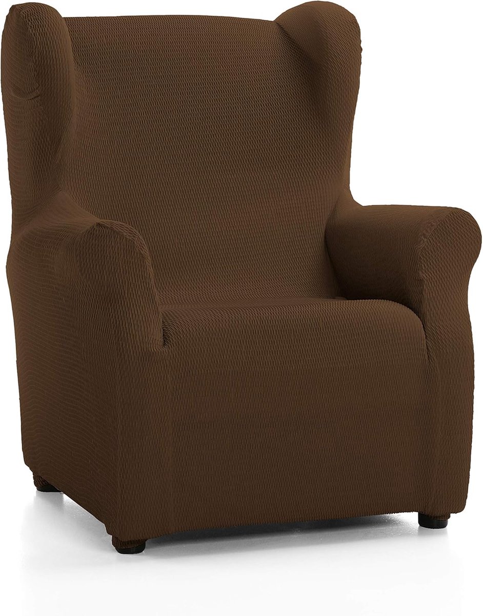 Fauteuilhoes - Stoelbekleding - Stoel Beschermen - Elastisch Ontwerp - 1 Stuk - Bruin