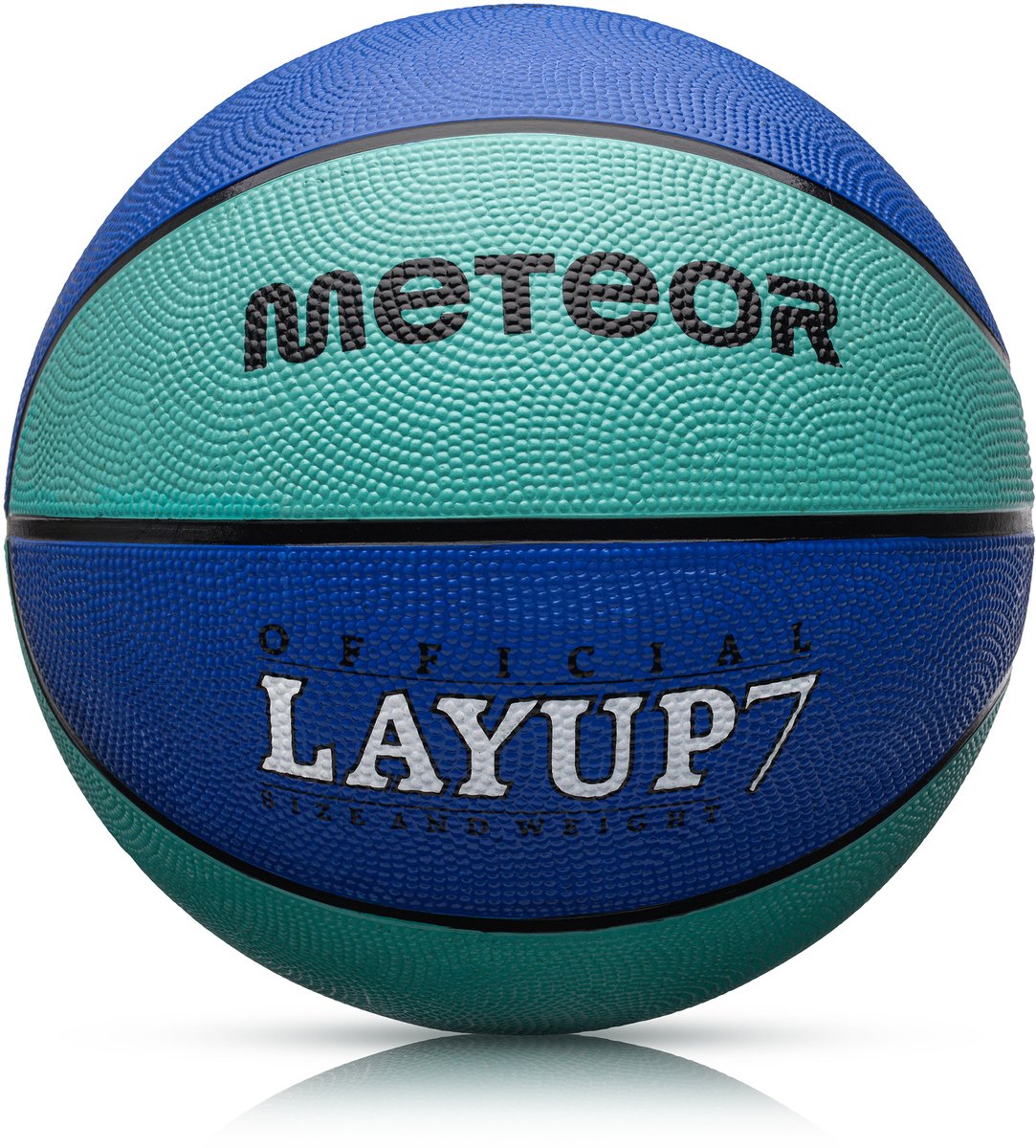 Meteor Layup 7 - Basketbal - voor professioneel gebruik - Sportuitrusting - Blauw