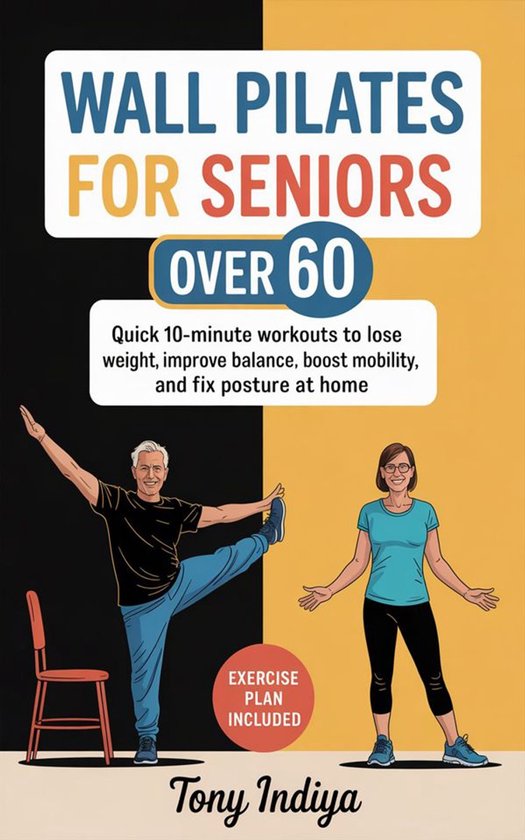 Wall Pilates for Seniors Over 60 - cover