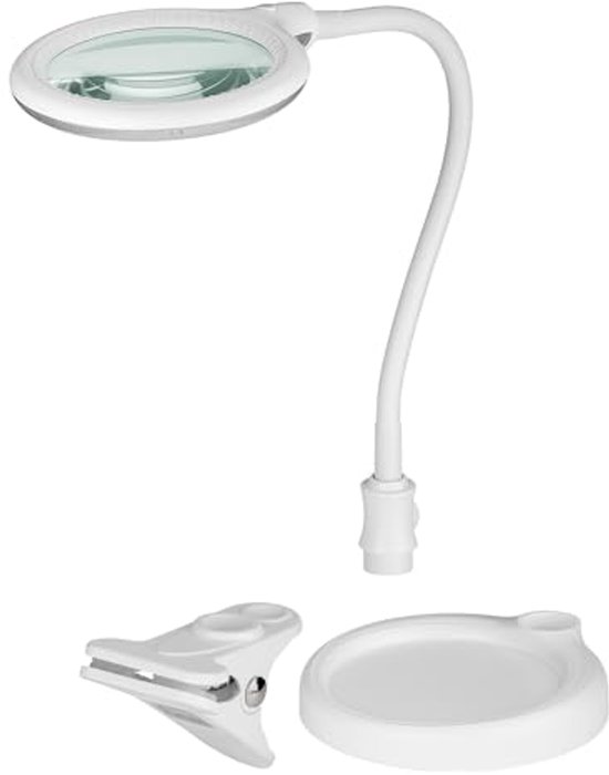 Daylight Halo Go 2 loeplamp I met LED-verlichting - Iris Huys Daylight Halo Go 2 loeplamp I met LED-verlichting - Iris Huys
