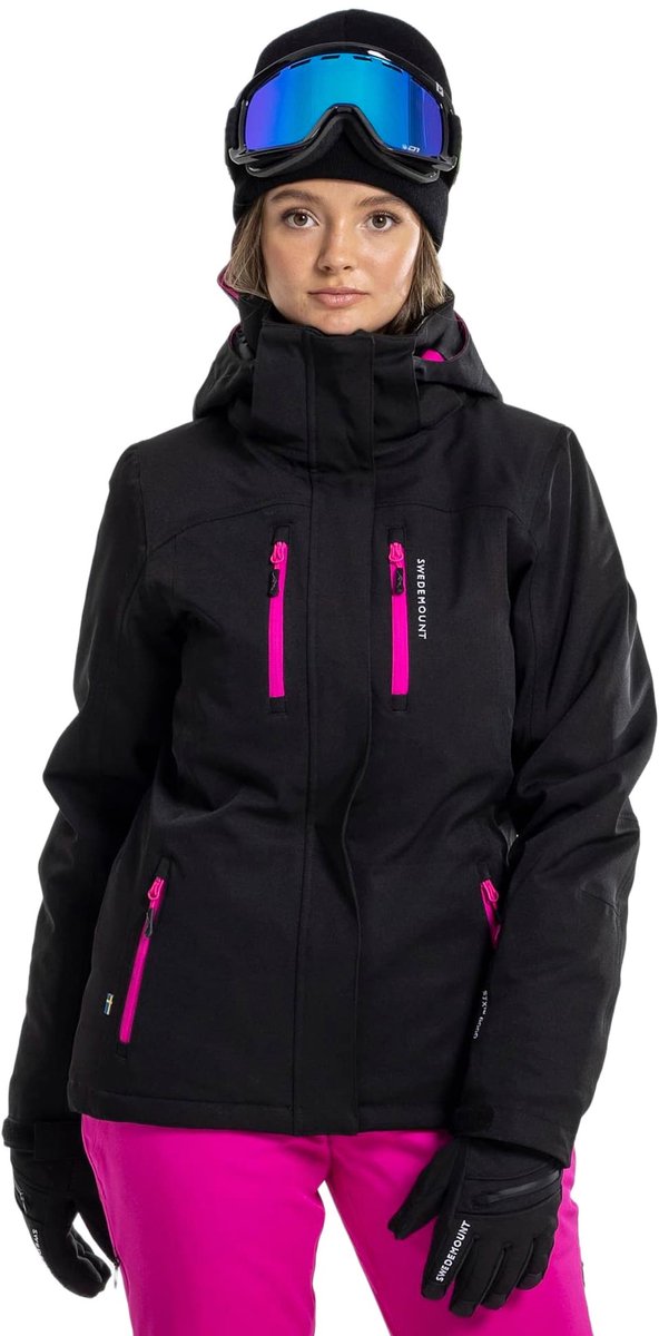 Swedemount Cervinia Jas – Ski jas dames Zwart