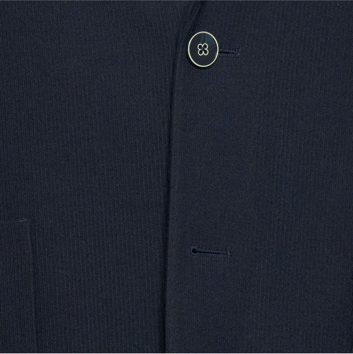 R2 - Jas Donkerblauw R2 Ribcord Jersey Jackets Donkerblauw 130.jacket.011