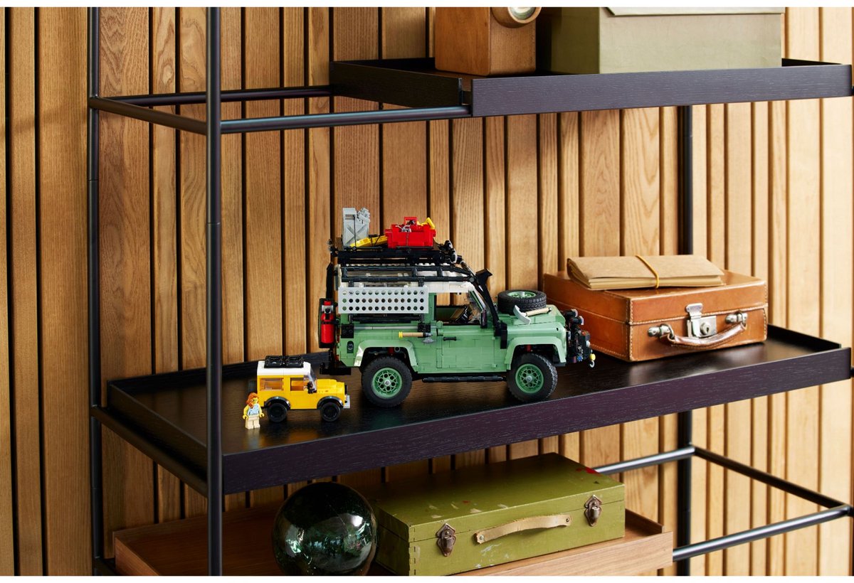 LEGO Icons Land Rover Classic Defender 90 Auto Model Bouwpakket voor Volwassenen - 10317 – foto 4