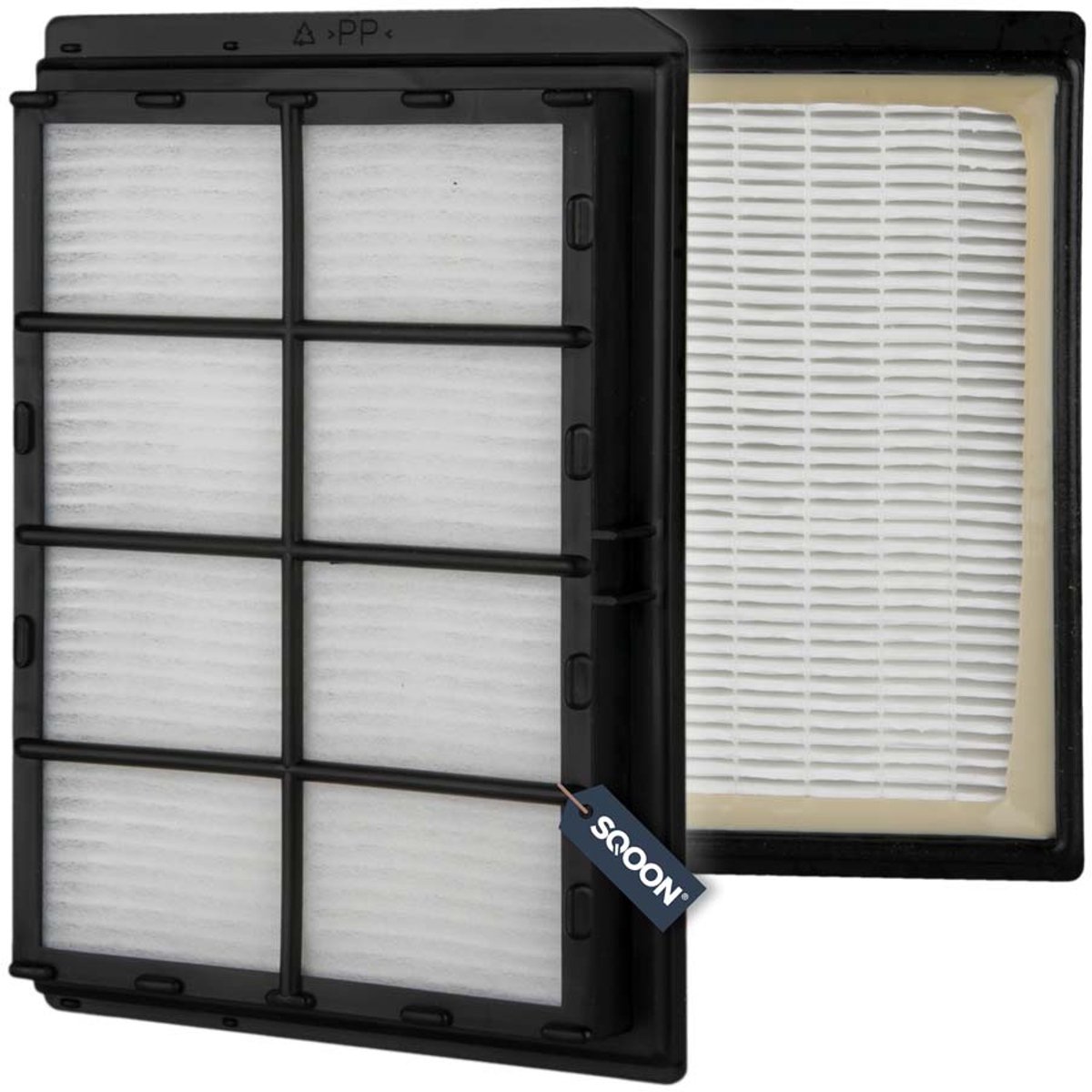 SQOON® HEPA-Filter Geschikt voor Bosch – Vervangt BSH ALT263506 / 00263506