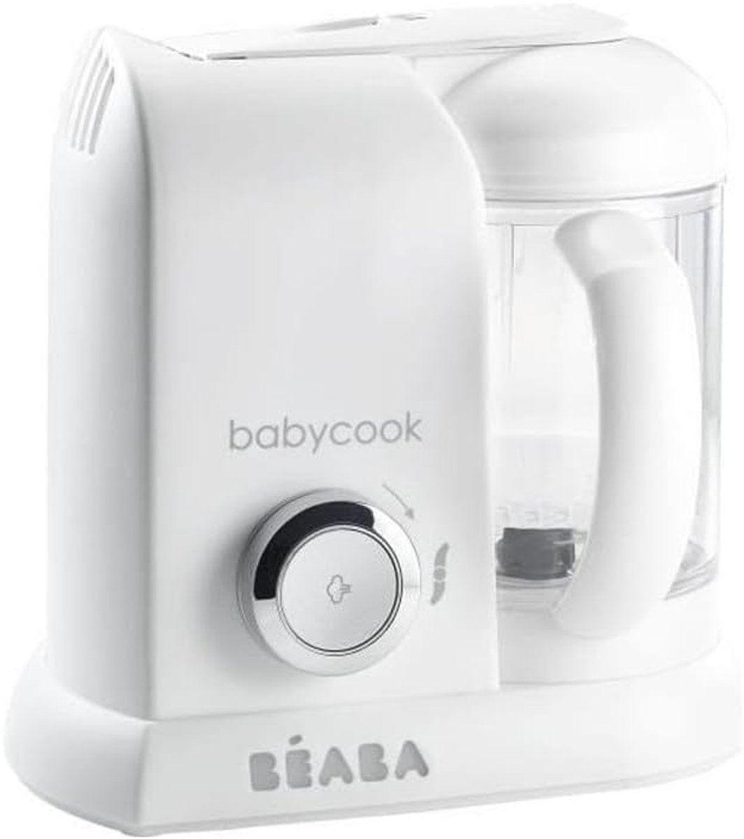 Image of 4-in-1 Babyvoedingsprocessor voor Gezonde Maaltijden - Stoomkoker, Mix en Verwarmfunctie
