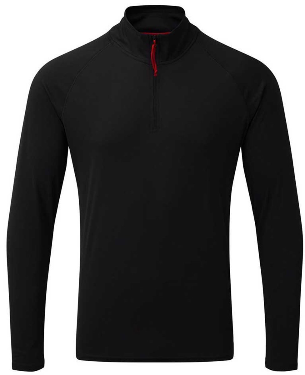 Gill Tec Full Zip Uv-werende Langarm T-shirt Zwart 2XL Man