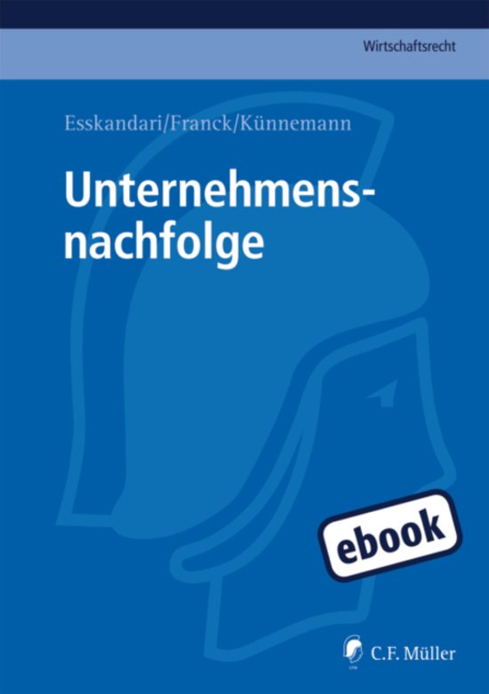 C.F. Müller Wirtschaftsrecht - Unternehmensnachfolge - cover