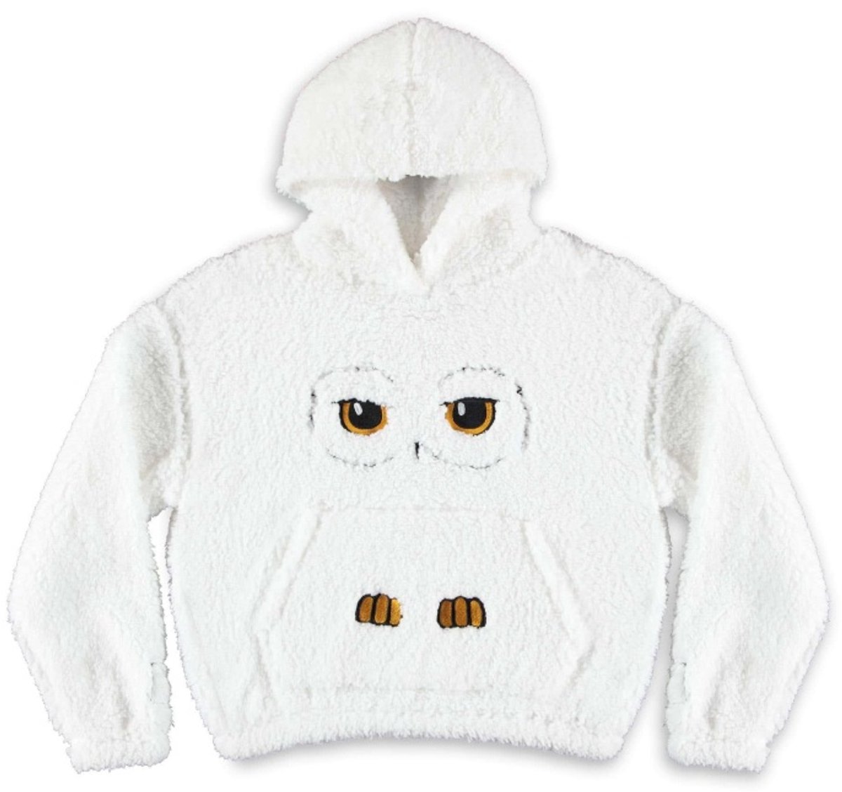 Harry Potter - Hedwig Teddy Hoodie/trui - 2XL - Wit