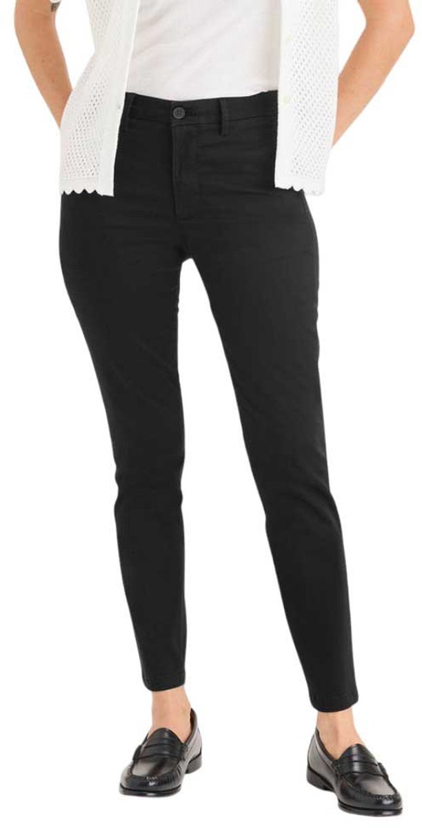 Dockers Weekend Skinny Chino Broek Zwart 31 / Long Vrouw
