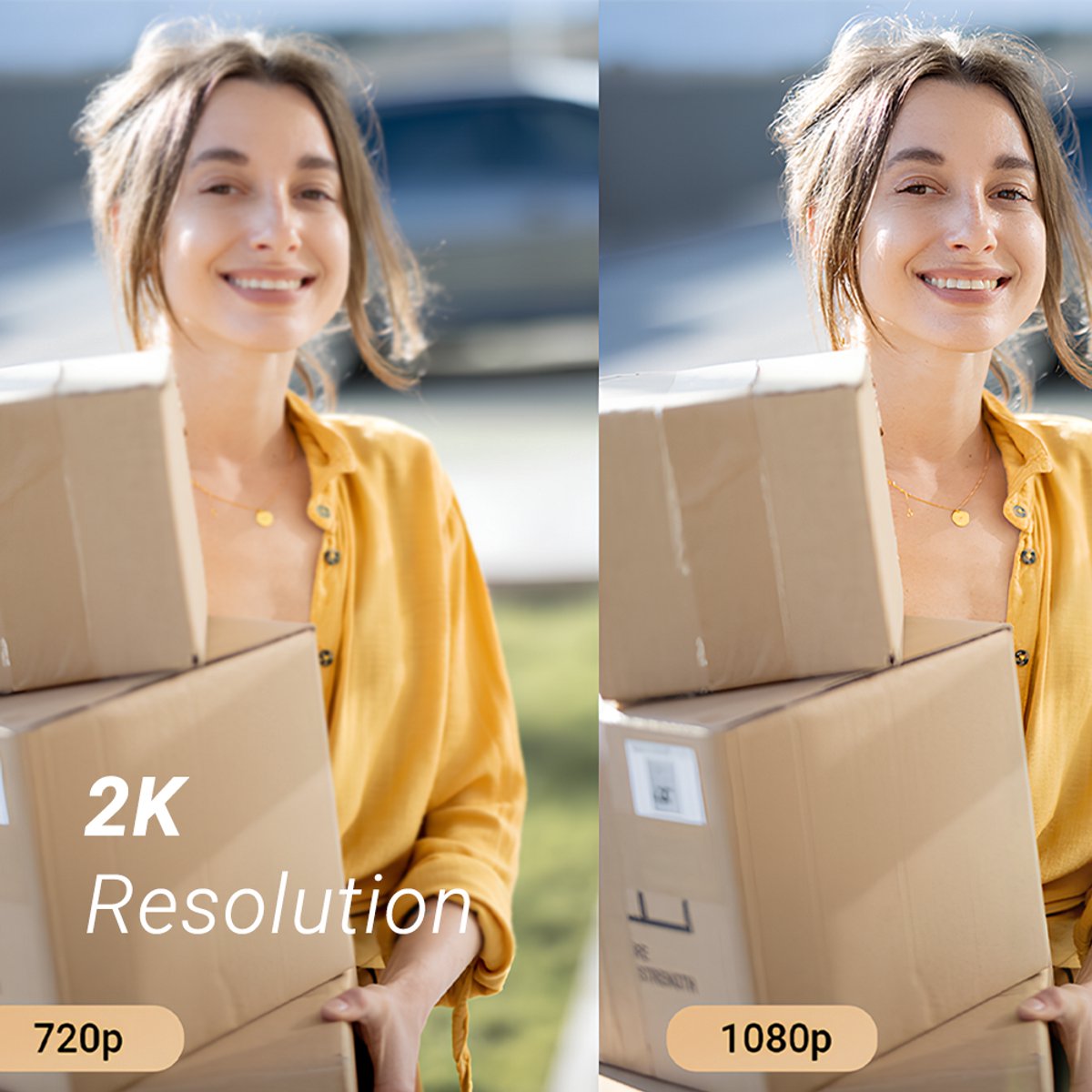 EZVIZ HP7 2-Family Kit - 2K Dubbele Video Deurbel & Intercom - afbeelding 3