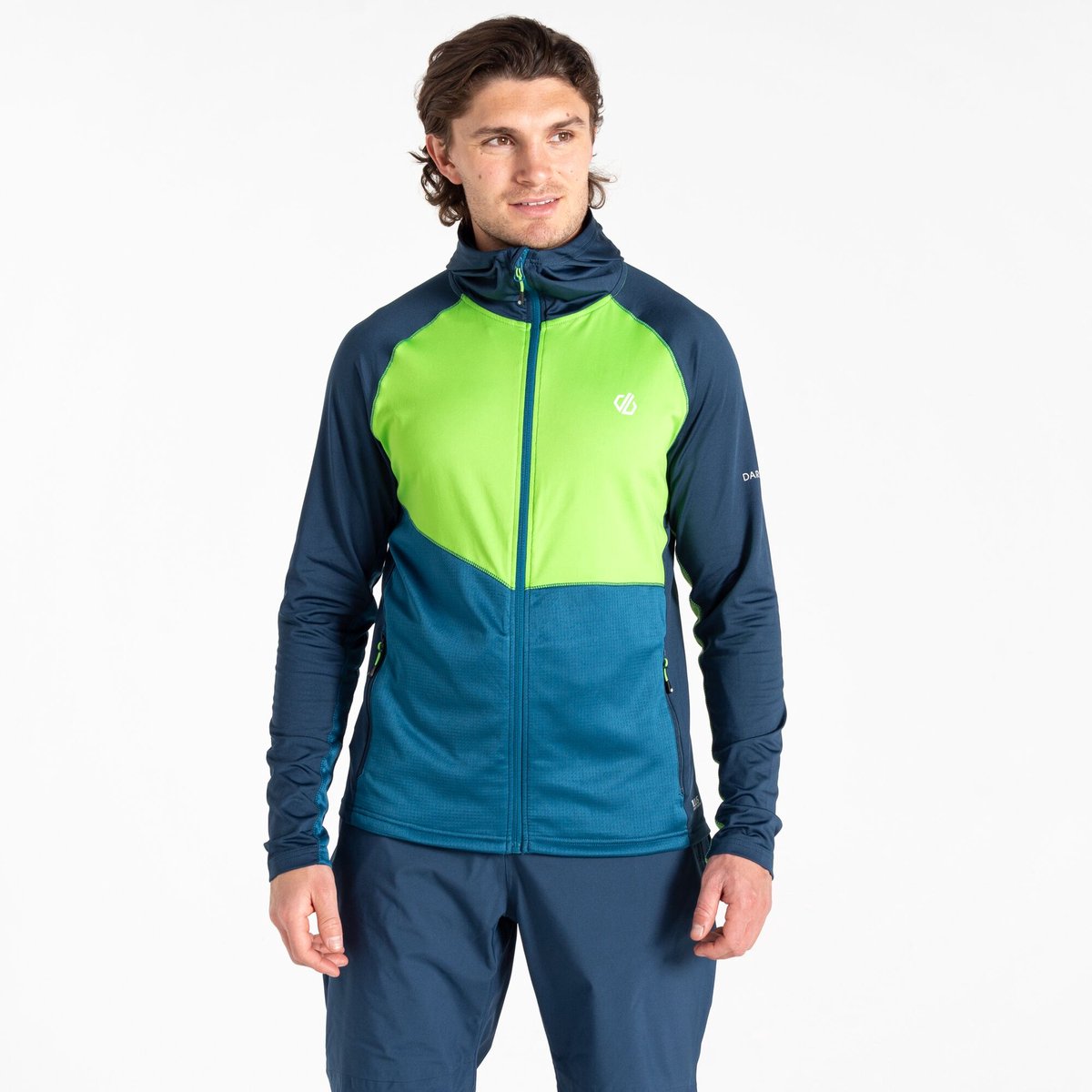 Midlayer Heren Stretchbaar Wandelen Assimilate Iii Blauw
